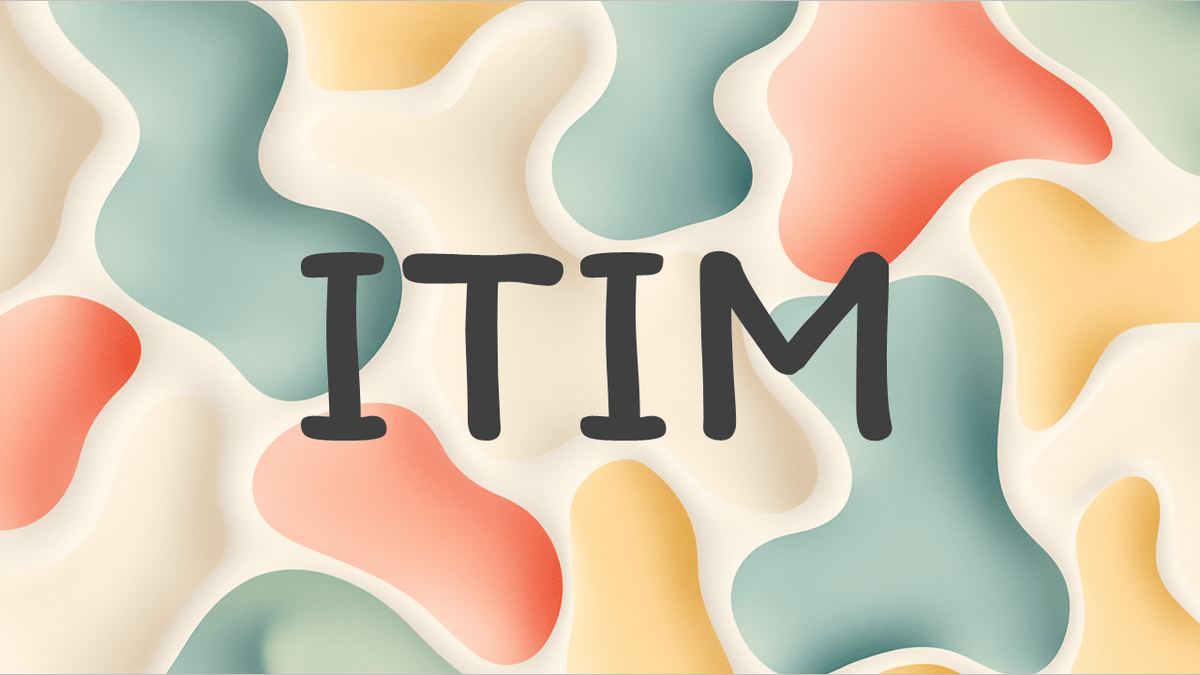 Itim font example