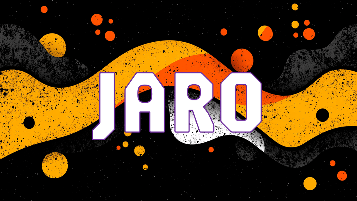 Jaro font example