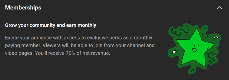 YouTube Memberships Outline